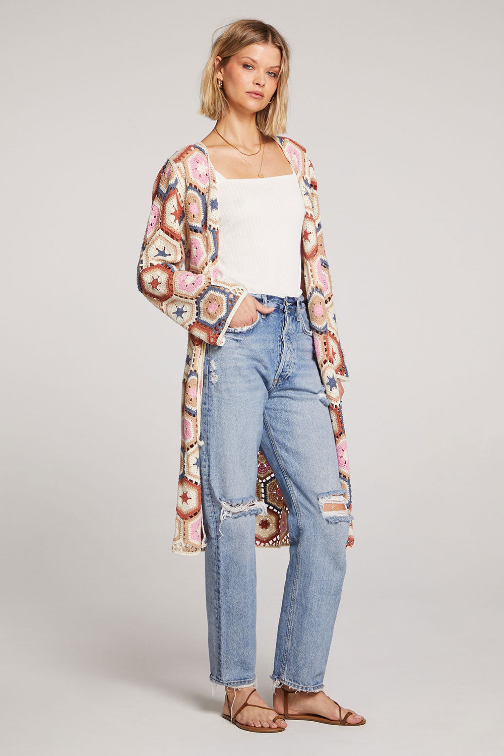 Harmony Sweater Cardigan - Multi