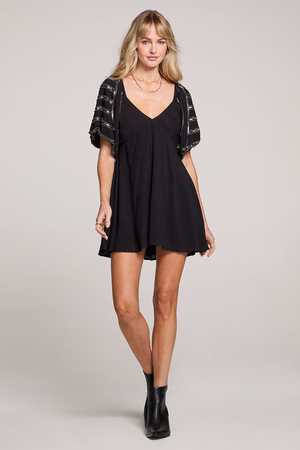 Rossy Mini Dress - Black