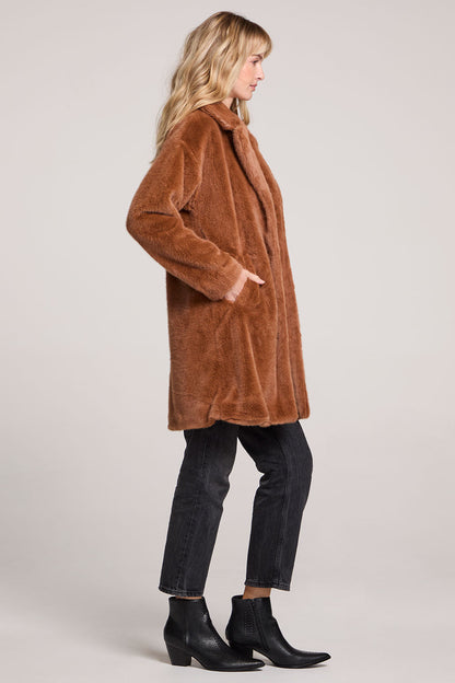 Acler Jacket - Chestnut