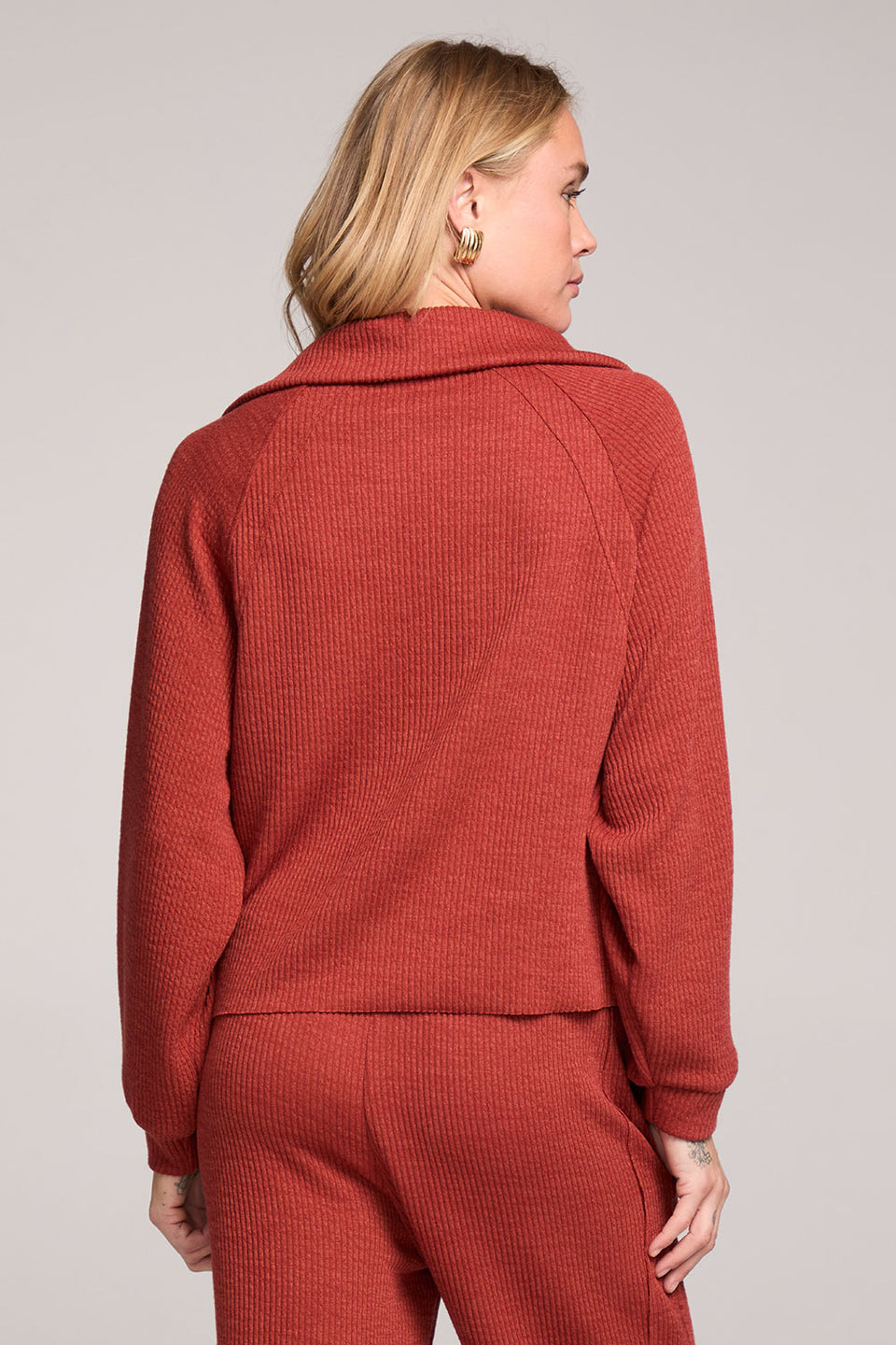 Half Zip Raglan Pullover - Rustic