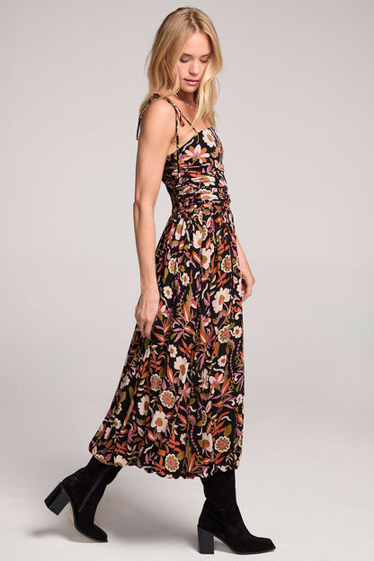 Calysta Midi Dress - Multi