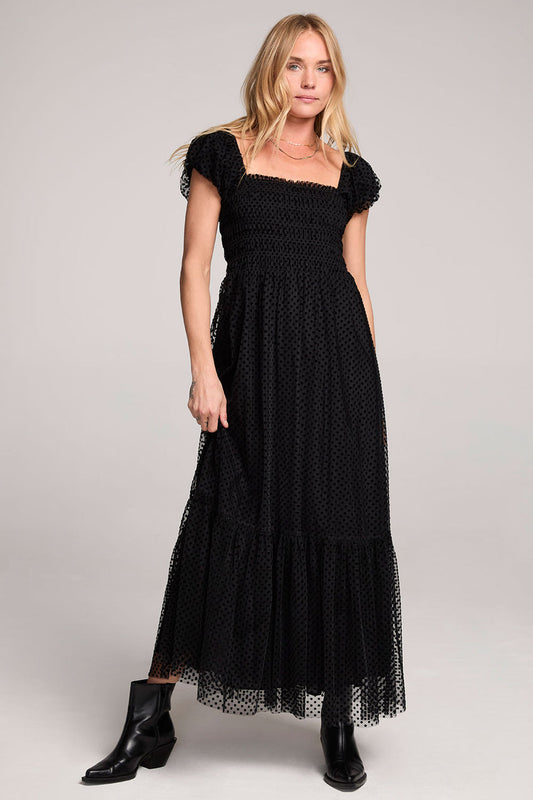 Yarah Maxi Dress - Black