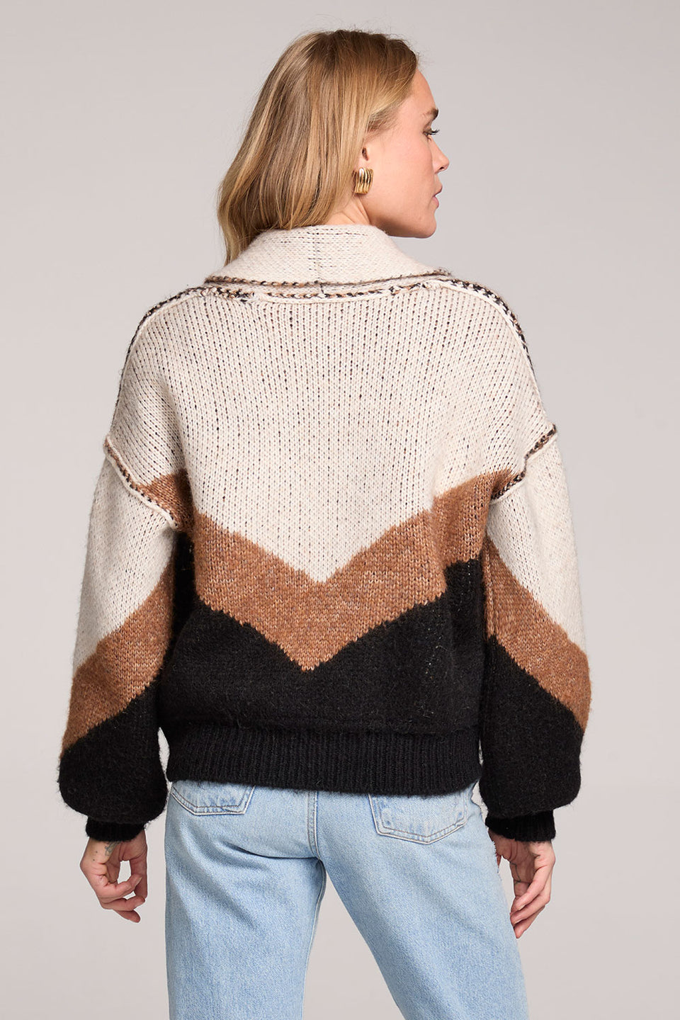 Cain Cardigan Sweater - Natural
