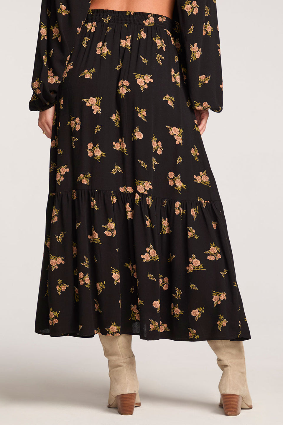 Dagny Midi Skirt - Black