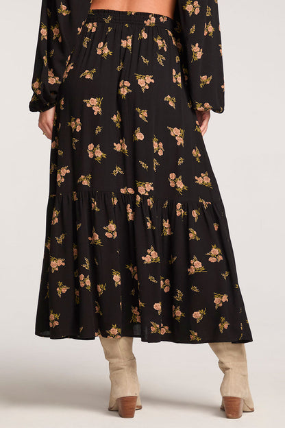 Dagny Midi Skirt - Black