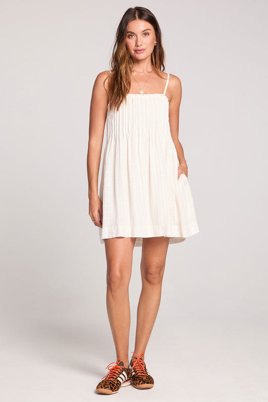 Augustina Mini Dress - Salt