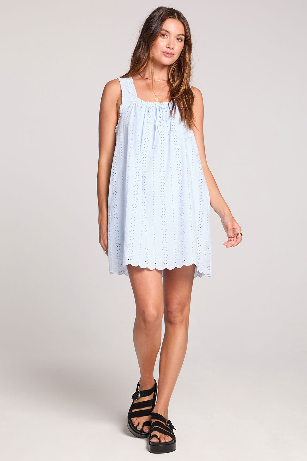 Kirra Mini Dress - Sky Blue