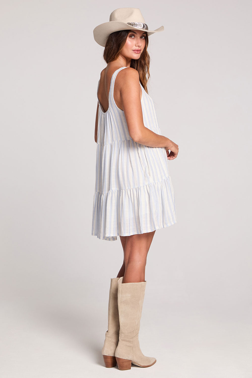Laurent Mini Dress - Cloud Blue