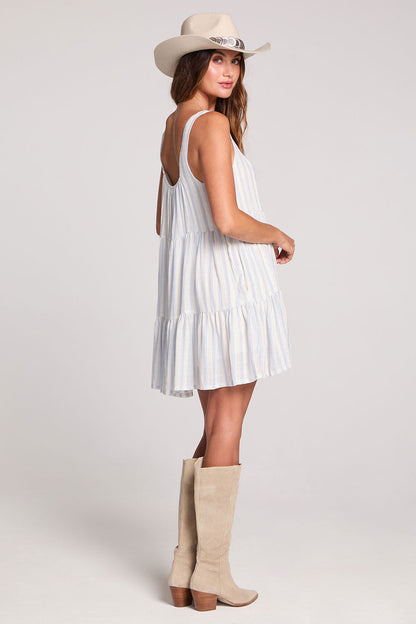 Laurent Mini Dress - Cloud Blue
