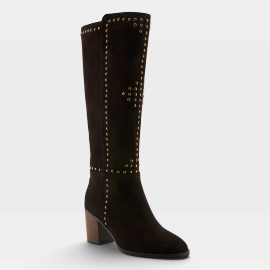 Studette Chocolate Suede Boots