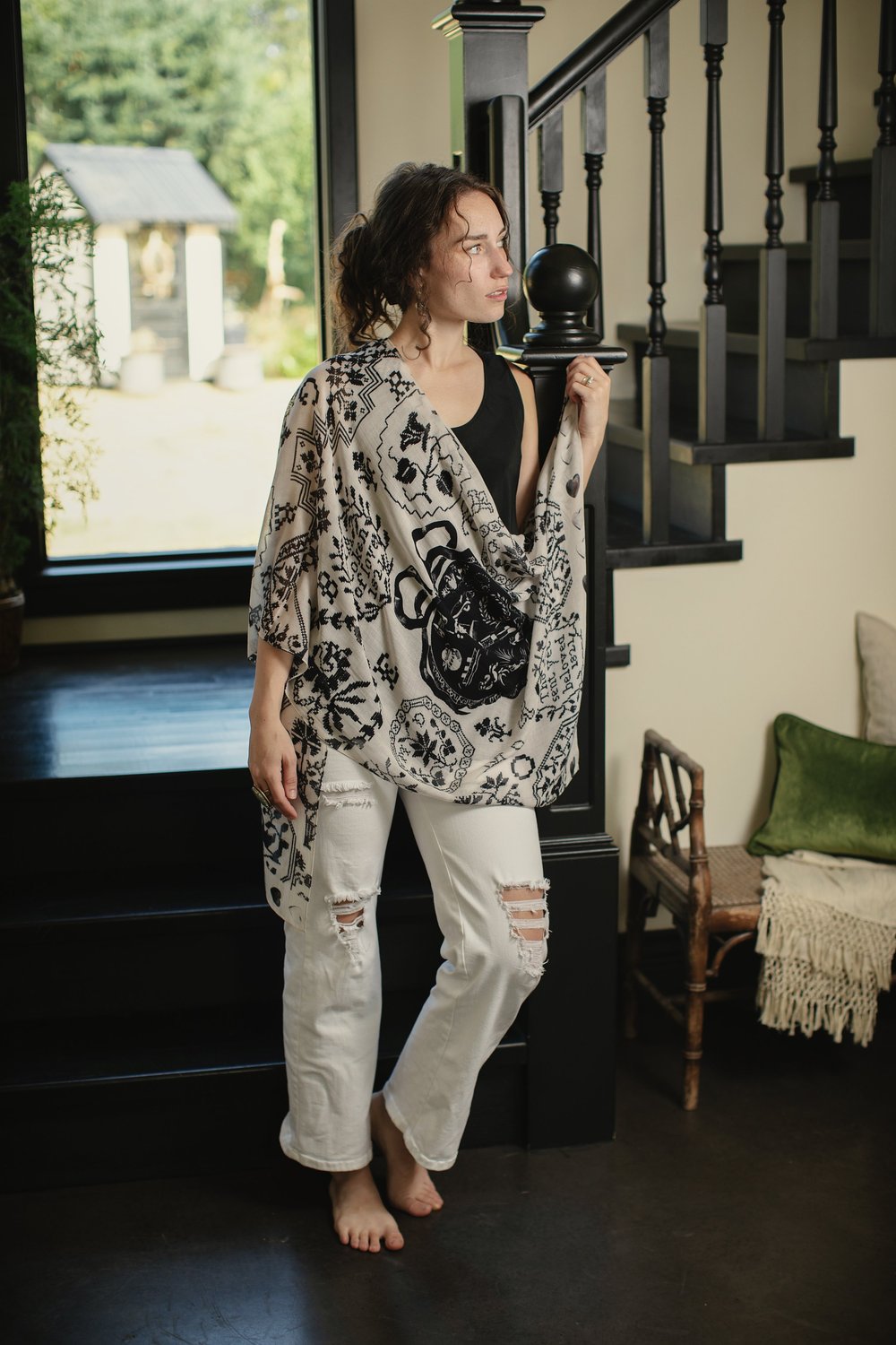 Token of Love Printed Scarf