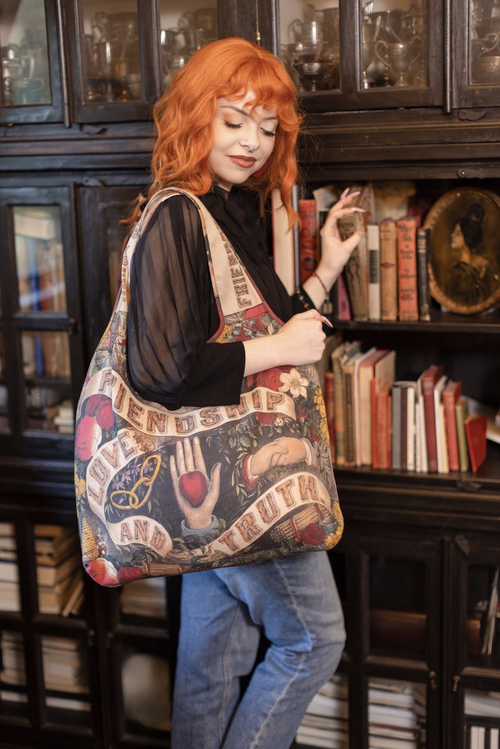 Friendship Love & Truth Market Tote