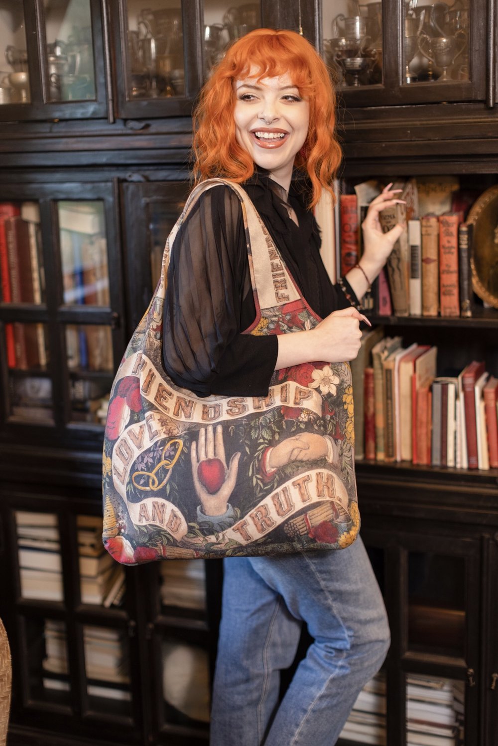 Friendship Love & Truth Market Tote