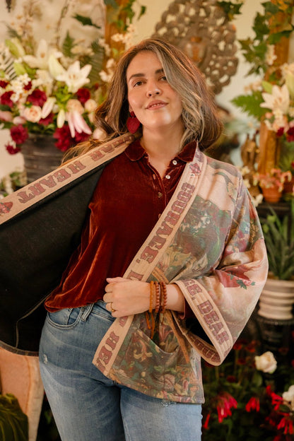 Courage Dear Heart Cottage Cardigan