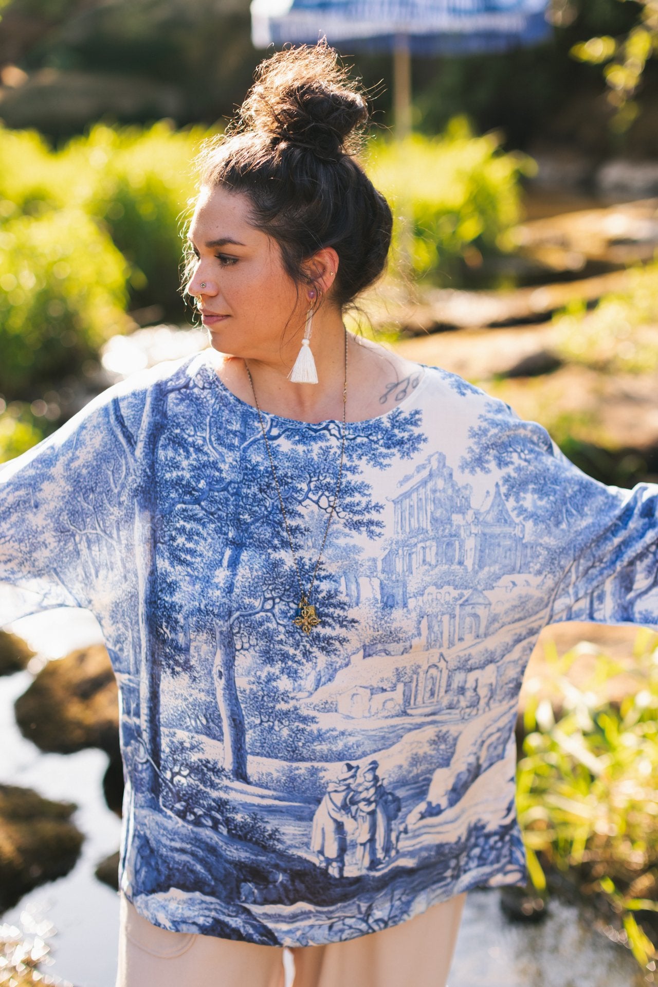 Let The Light In Luxe Tee