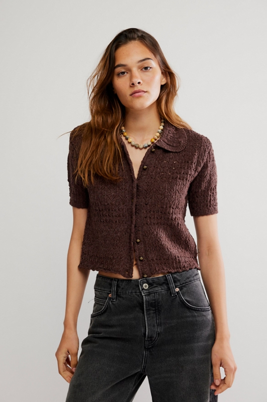 Daylight Cardigan - French Chocolate