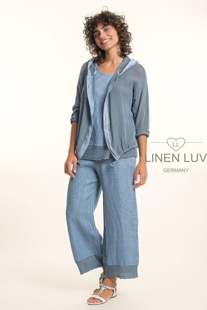 French Linen Cardigan
