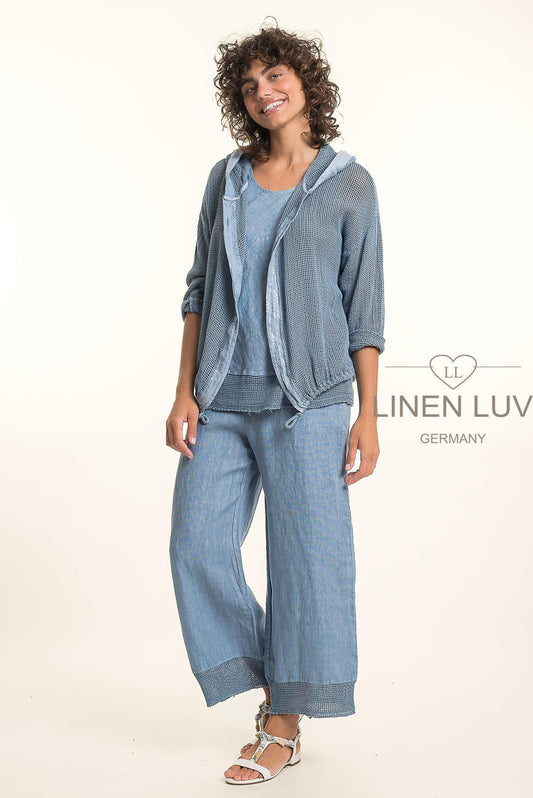 French Linen Cardigan