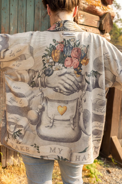 Take My Hand Cottage Cardigan