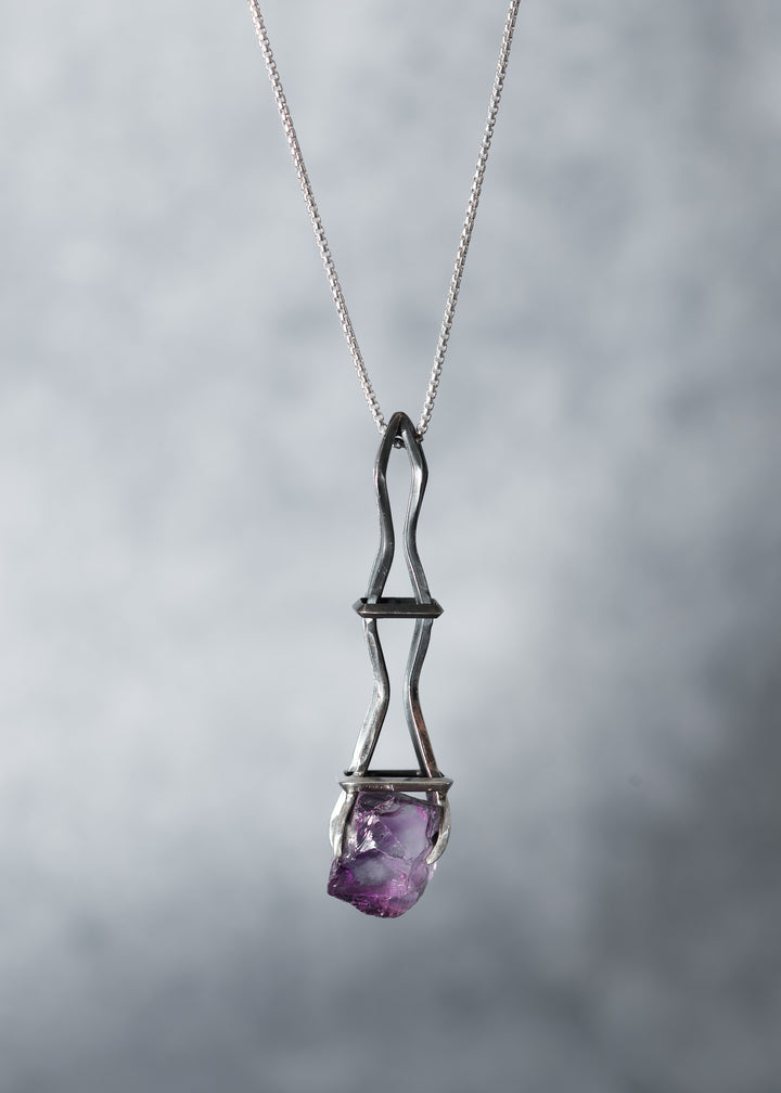 Brazillian Amethyst Necklace* UA32 - La De Da