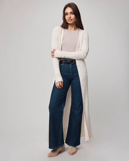 Georgie Button Down Dress - Pale Oak Heather