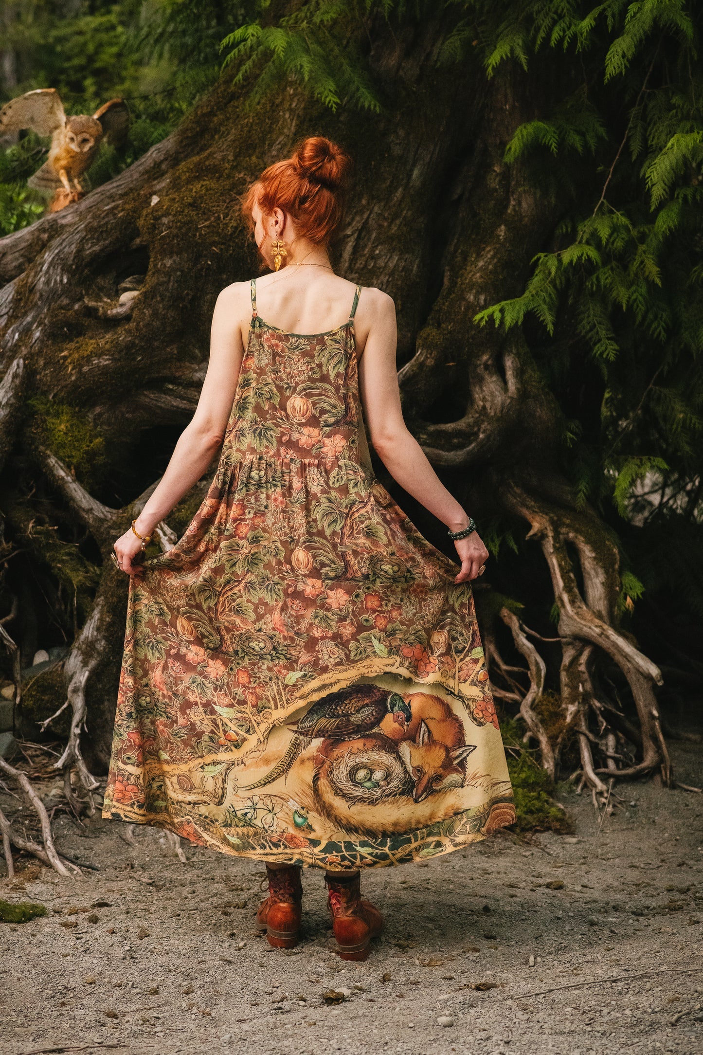 Woodland Wisdom Bohéme Slip Dress