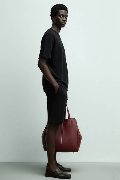 Men's Short Sleeve Textured T-Shirt