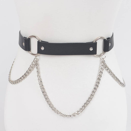Back Chain Belt - Black