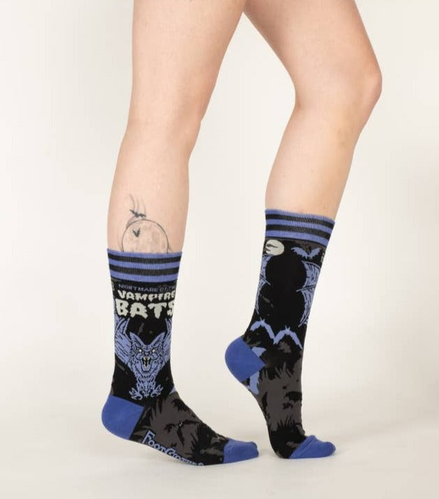 Vampire Bats Crew Socks - La De Da