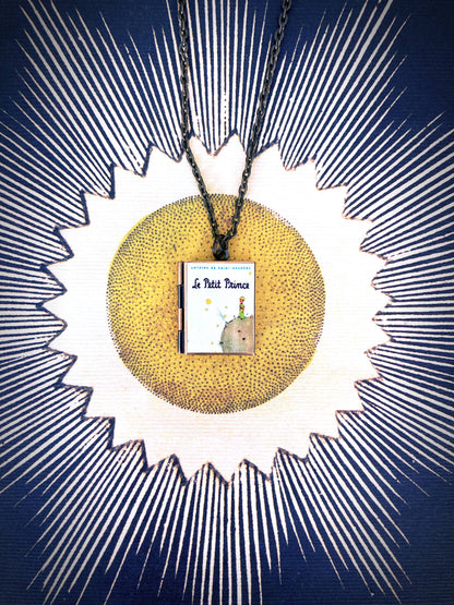 Book Locket The Little Prince (French Edition) - Bronze