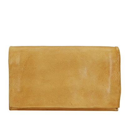 Eloise Handcrafted Leather Wallet - Camel