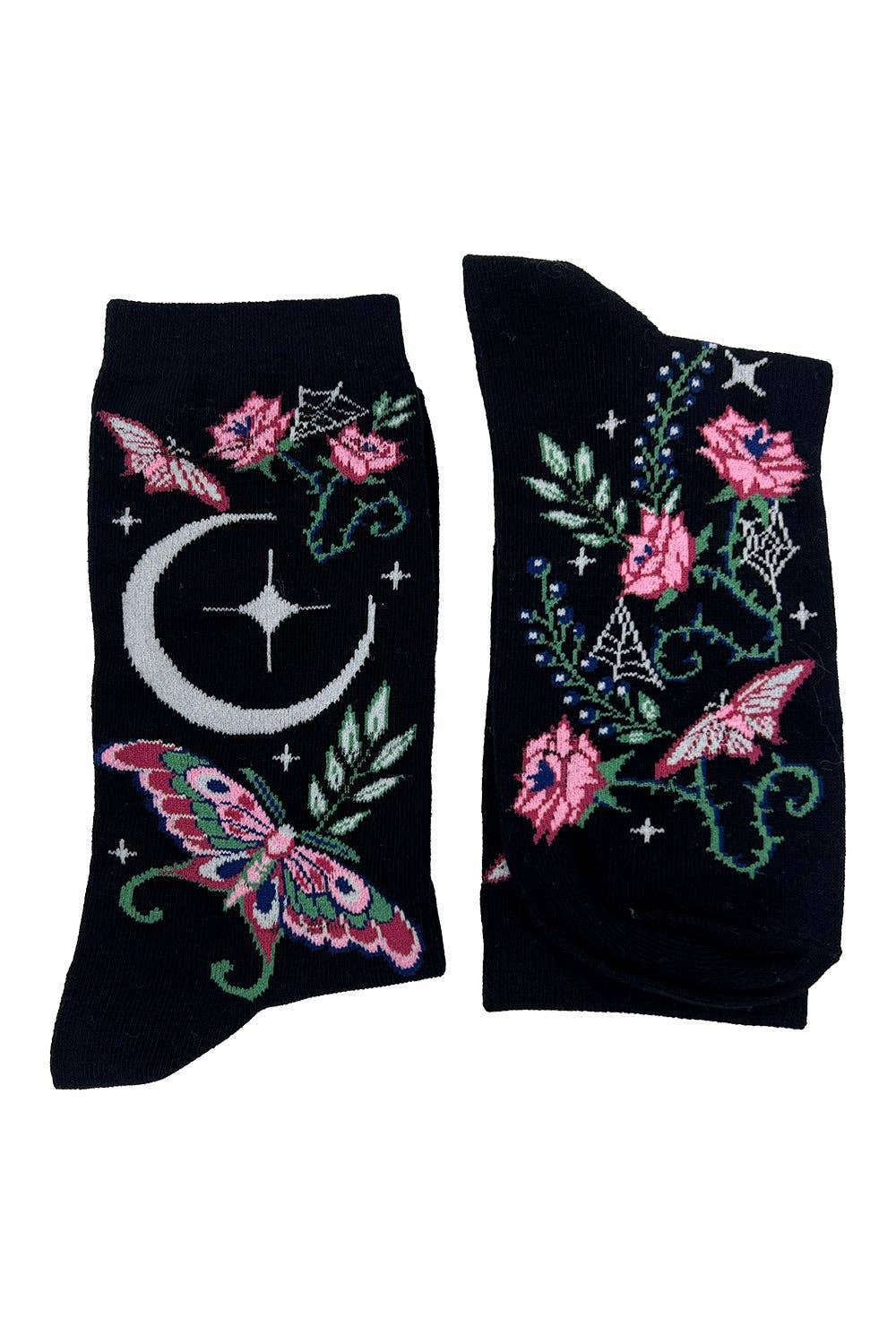 Enchanted Garden Luna Moth Socks