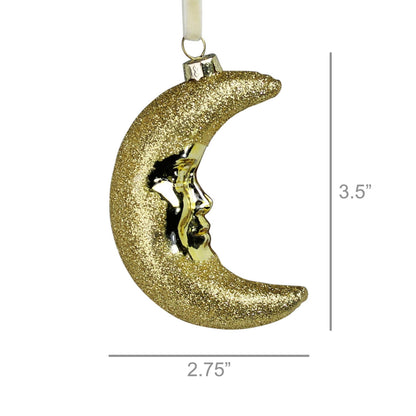 Moon Ornament, Glass