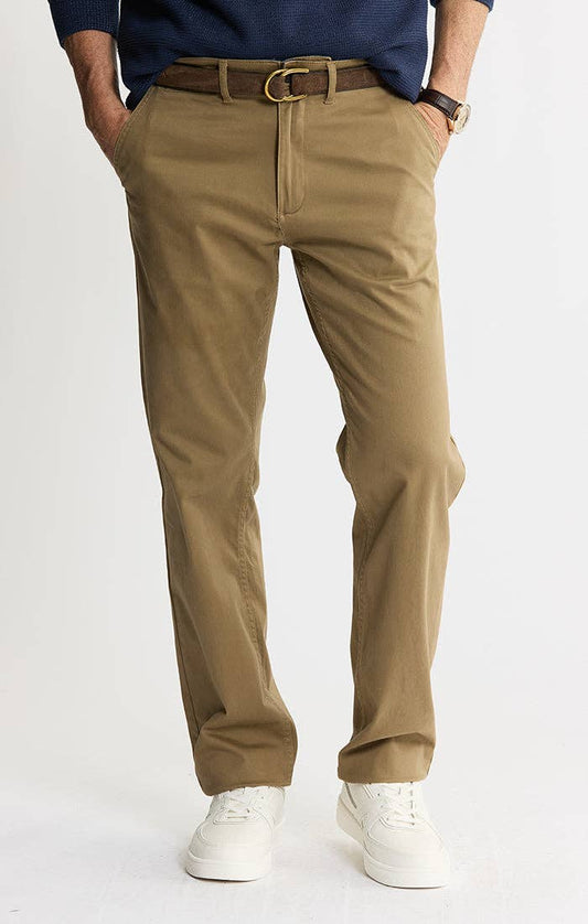 Bowie Stretch Chino Pants - Khaki