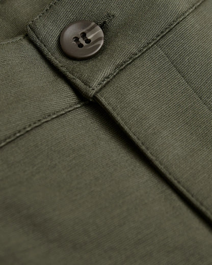 Comfort Chino Shorts 7" - Military Green