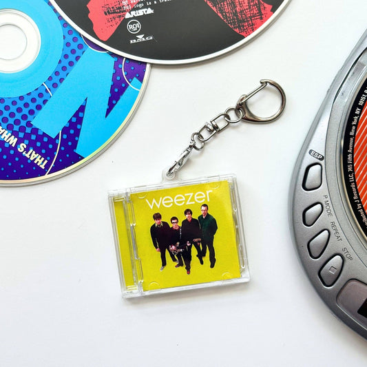 'Hit Clips' Mini CD Case Keychain - Weezer - Island in the Sun