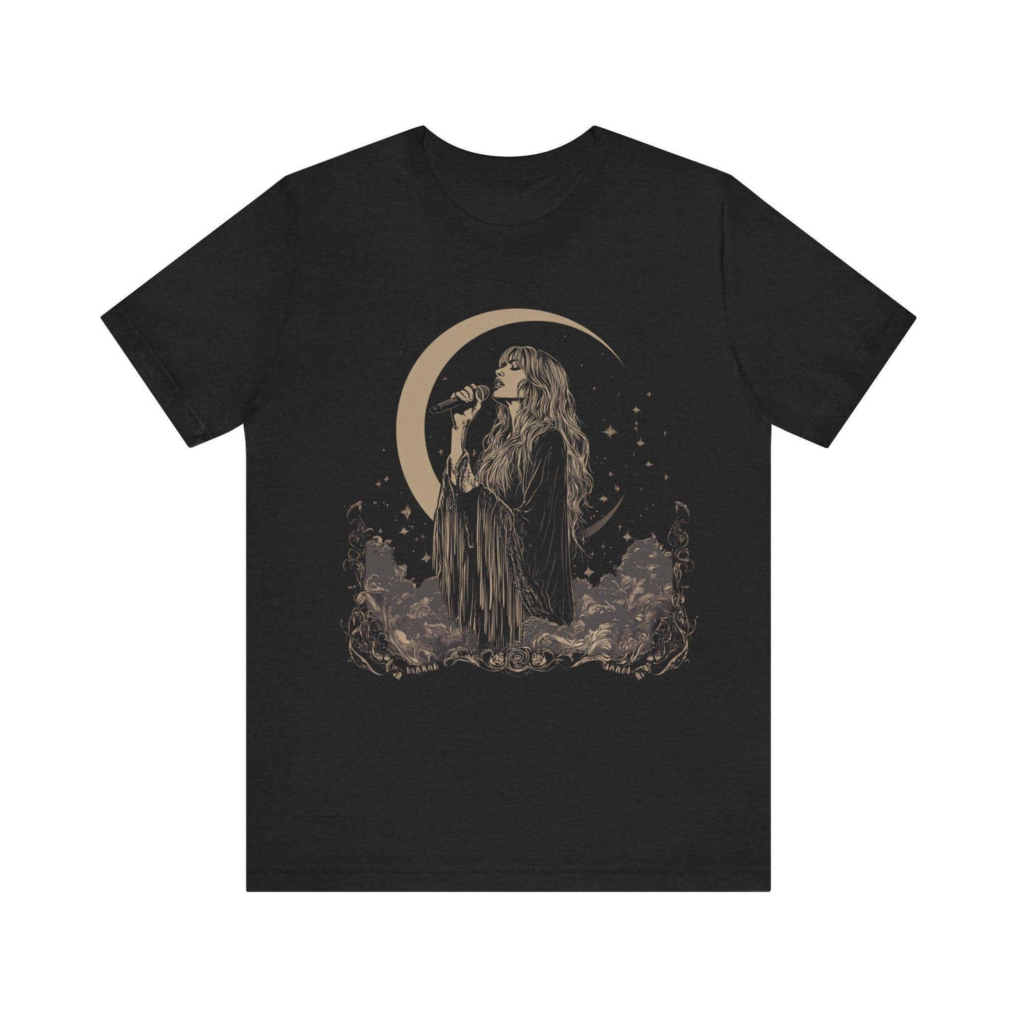 Stevie Nicks Moonchild Tee - Black