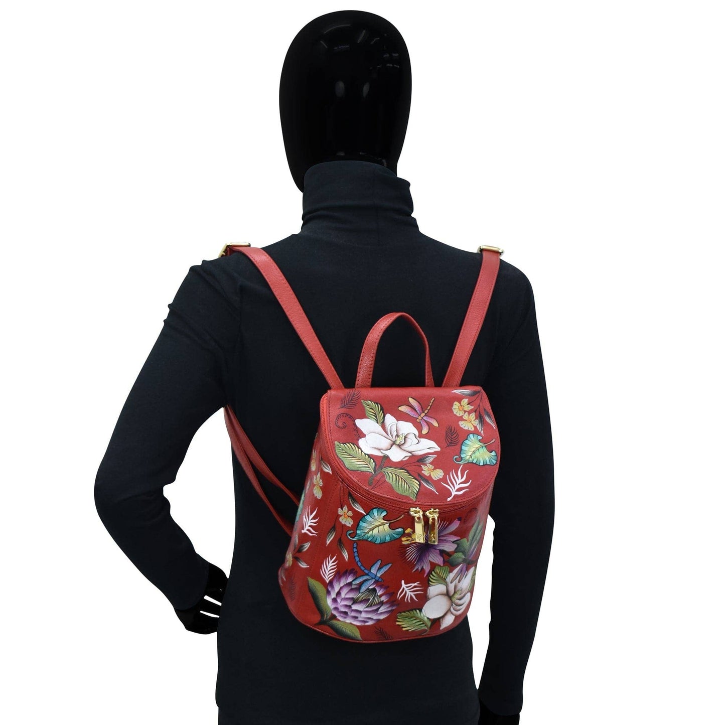 Bucket Backpack - Floral Pattern