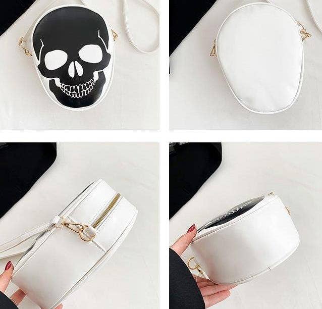 Halloween Demon Ghost Skull Crossbody Bag