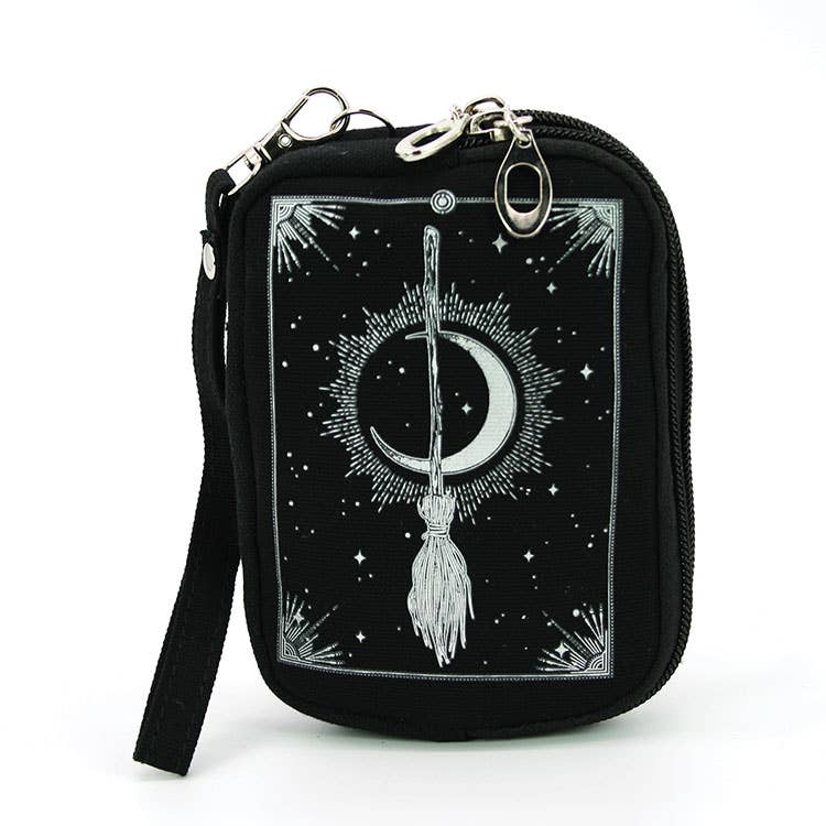 Witches Wristlet Set - Broom & Moon