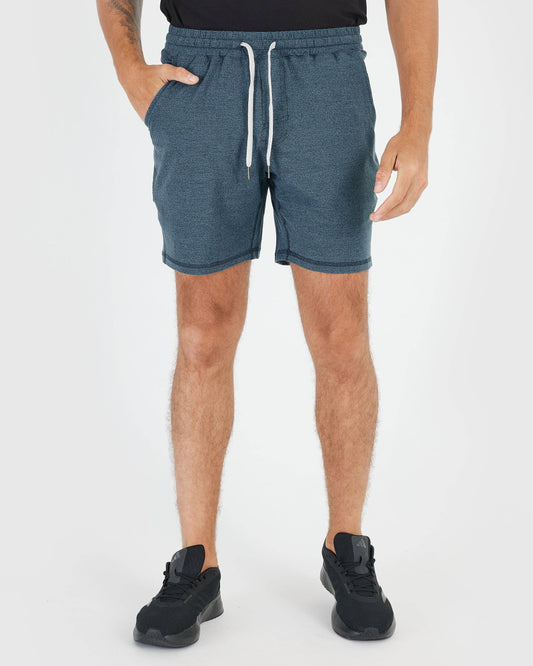 Active Comfort Shorts - Dark Heather Indigo