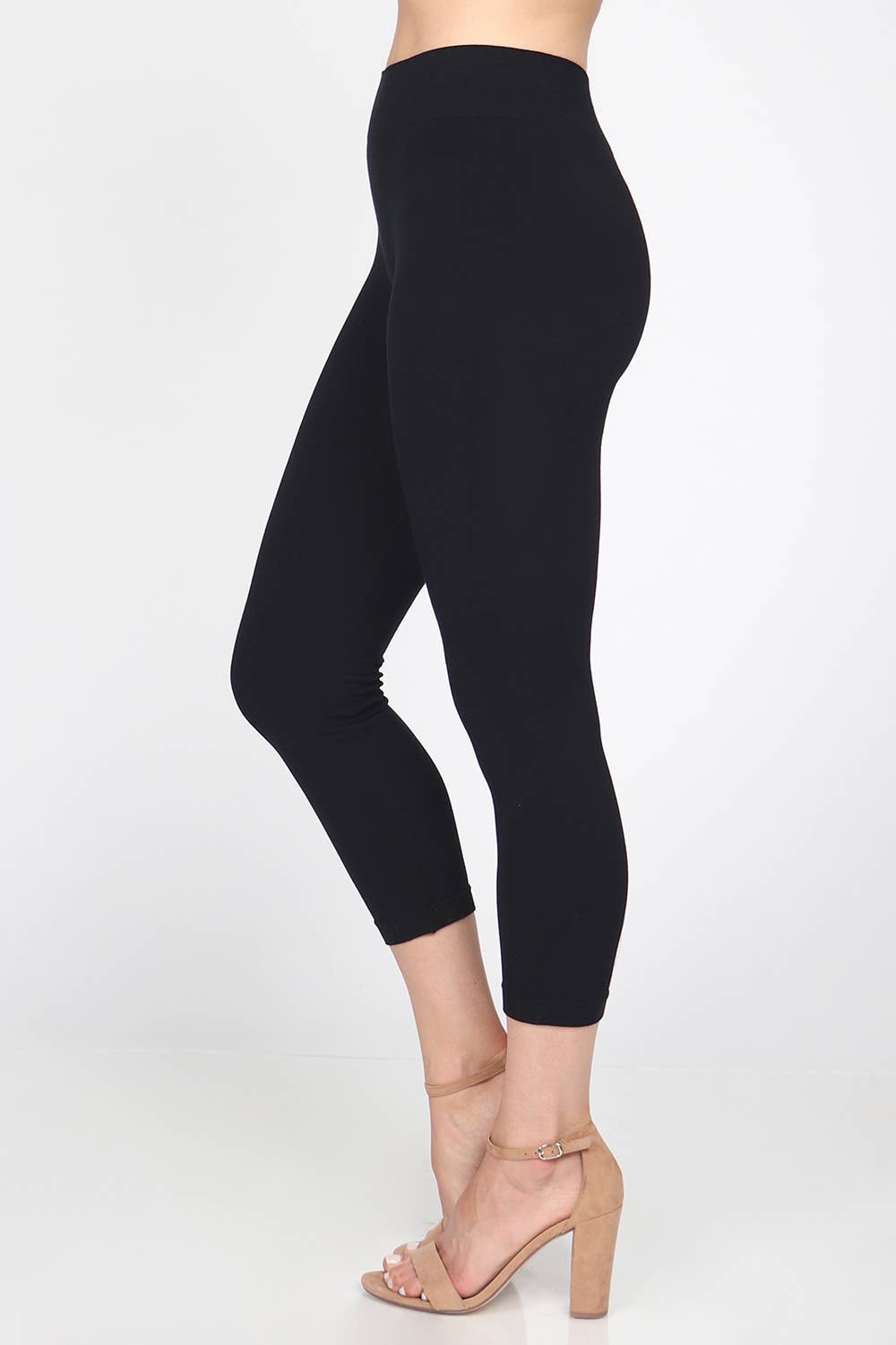 The Classic Cropped Legging - Black