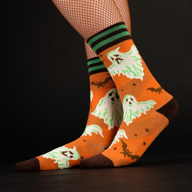 Vintage Ghost Crew Socks - La De Da