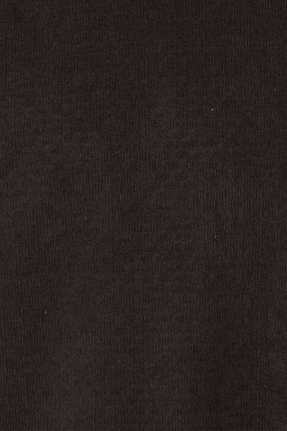 Men's Short Sleeve Textured Shorts - Black