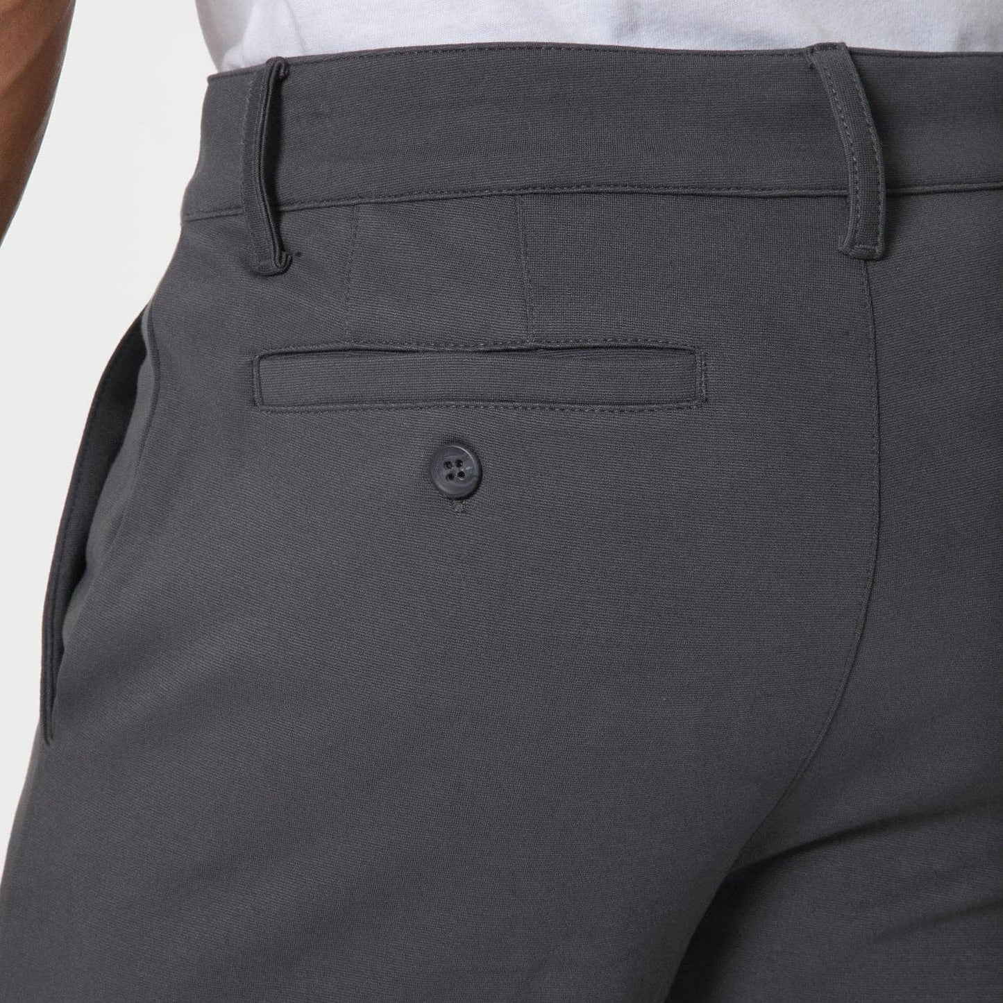 Chino Shorts-Carbon