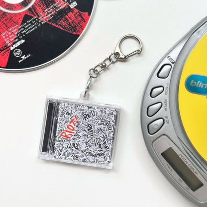 'Hit Clips' Mini CD Case Keychain - Paramore Riot - Misery Business