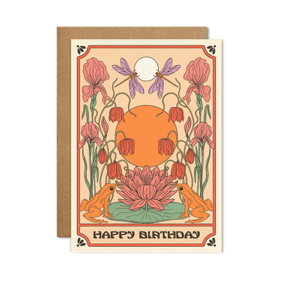 Happy Birthday Card - With cello wrap