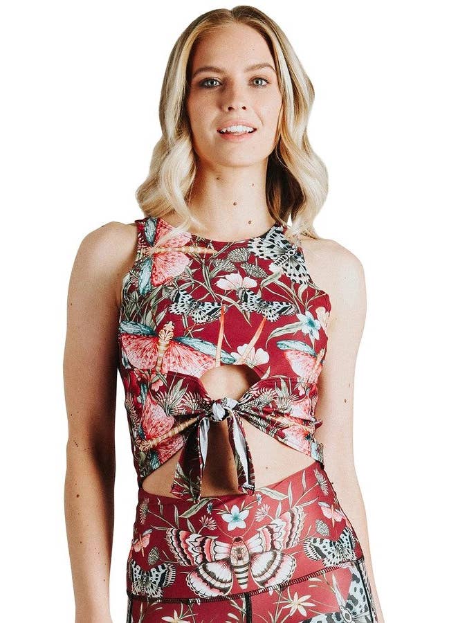 Reversible Knot Top in Pretty In Pink - La De Da