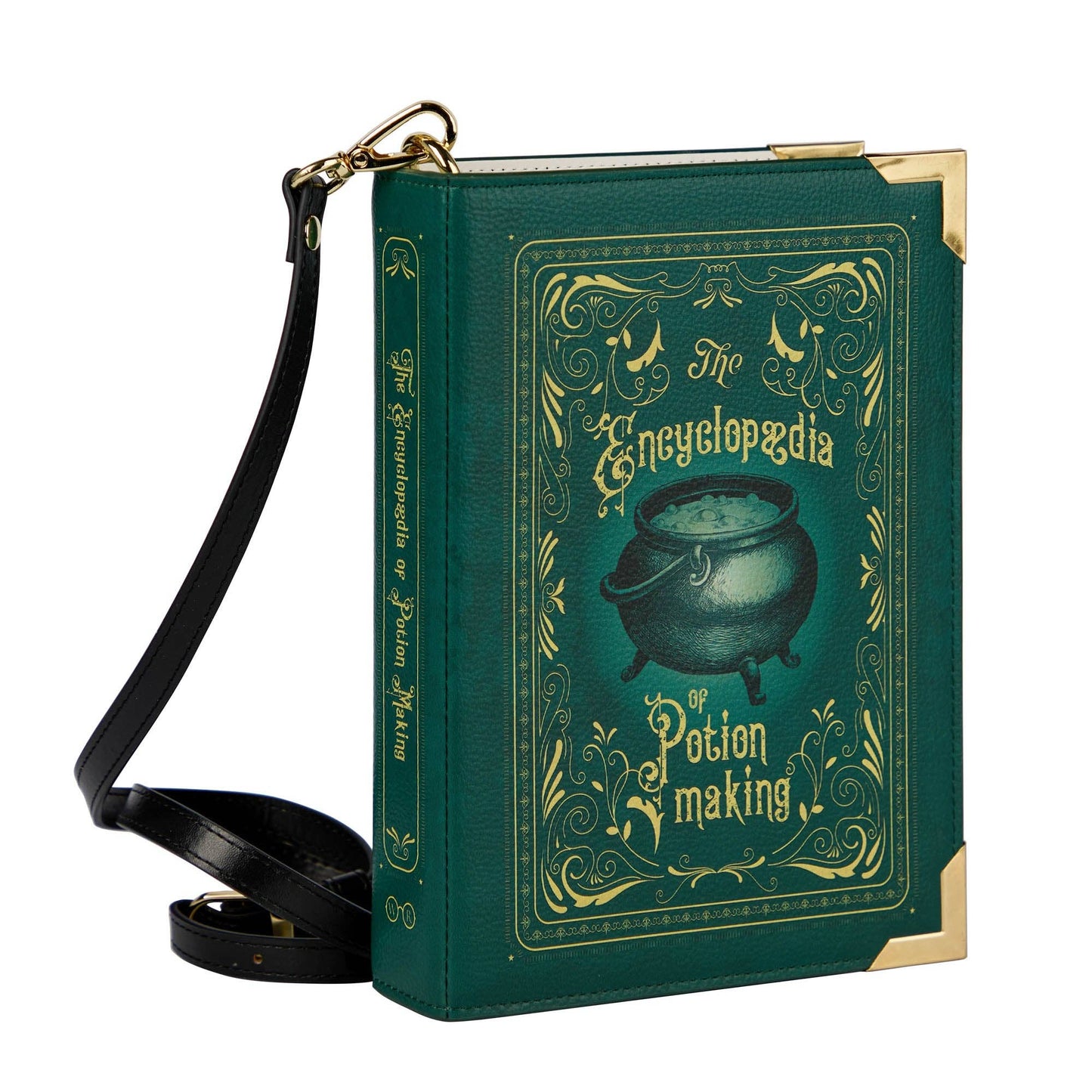 The Encyclopedia of Potion Making Book Handbag Crossbody Purse - Large