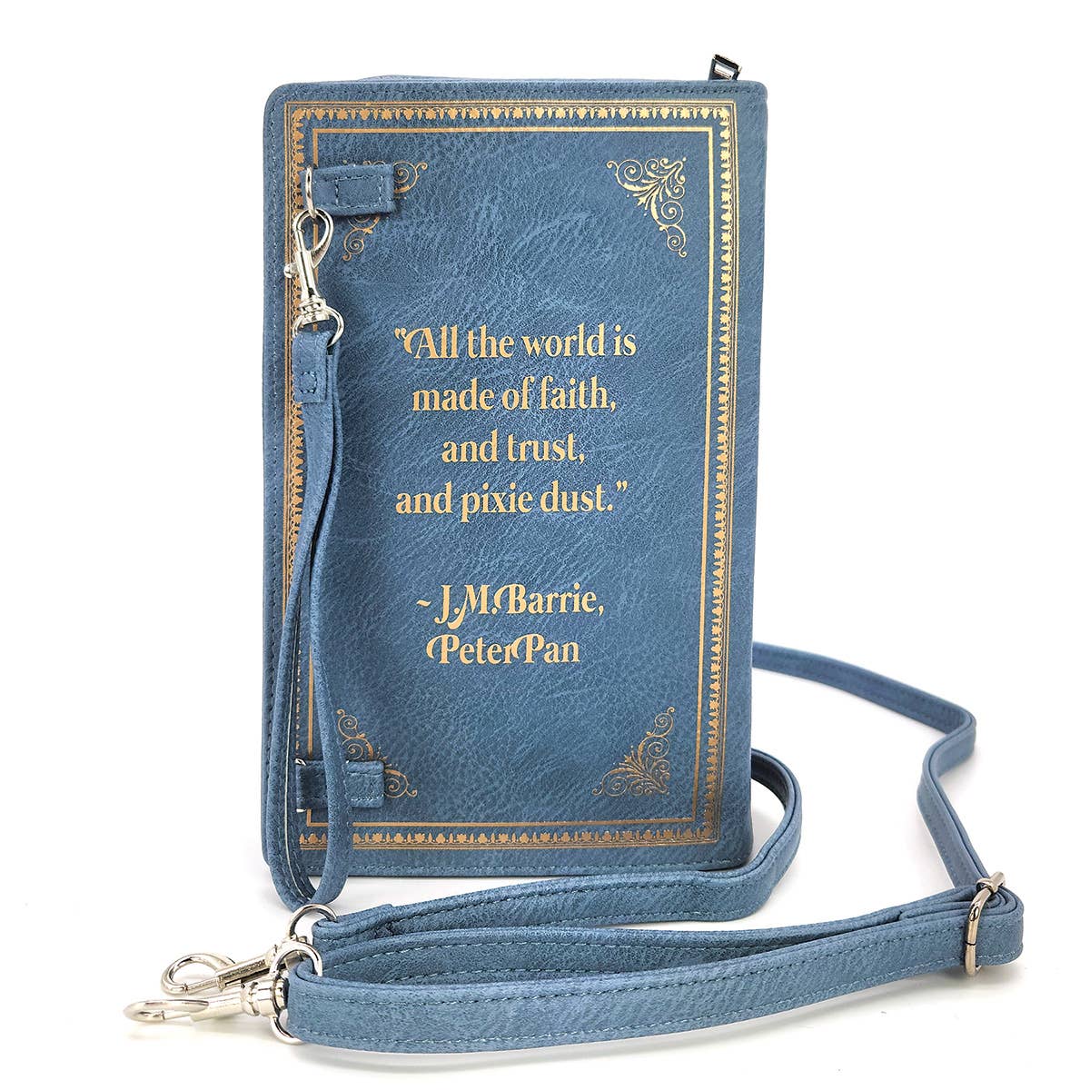 Peter Pan Book Clutch/Crossbody Bag